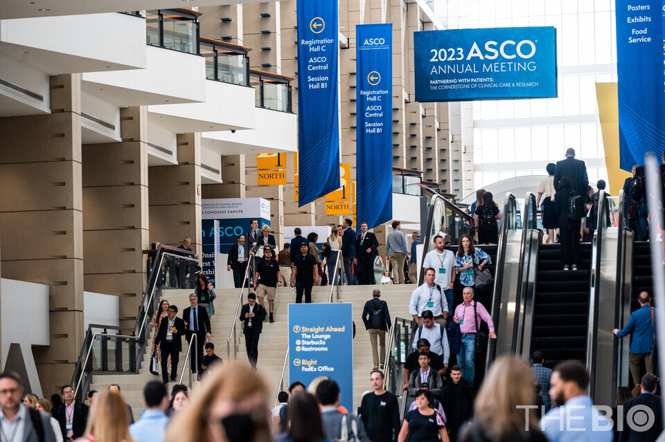 지난해 열렸던 ASCO 2023 행사장 모습 (출처 : ASCO)