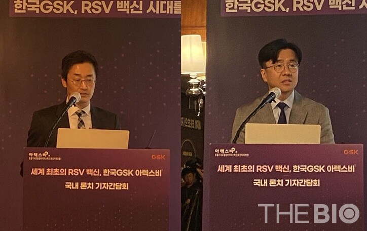(사진 왼쪽부터) 문지용 건국대병원 호흡기알레르기내과 교수, 이재갑 한림대강남성심병원 무료 바카라사이트내과 교수 (사진 : 유수인 기자)