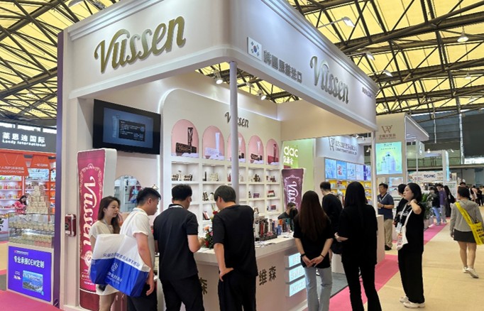 바카라 꽁 머니 Pharma operated an exhibition booth featuring its premium oral care brand ‘Vussen’ at the ‘China Beauty Expo 2025,’ held from May 12 to 14 at the Shanghai International Expo Center. (Source: 바카라 꽁 머니 Pharma)