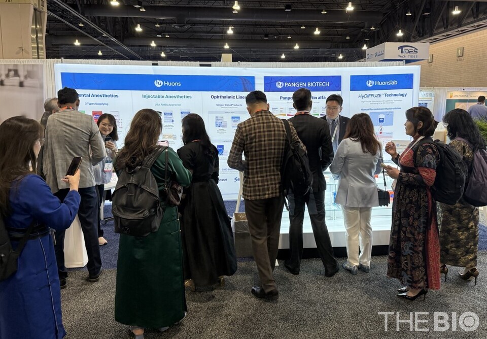 에볼루션 바카라 사이트 USA participated in ‘CPHI Americas,’ held in Pennsylvania Convention Center, Philadelphia(source : 에볼루션 바카라 사이트 Group)