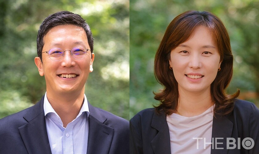 (사진 왼쪽부터) 미리어드파트너스 창업자인 성상용 대표와 대표 펀드매니저 이미나 상무 (출처 : 미리어드파트너스)