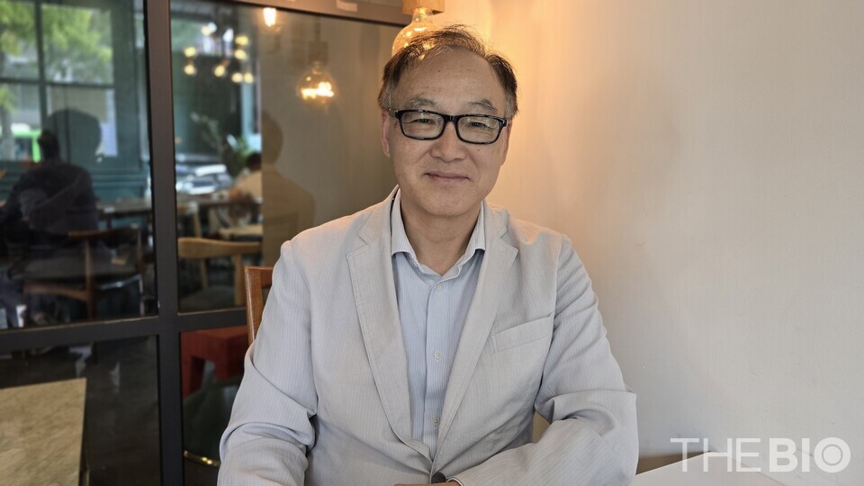 한인석 K-스피드 바카라 사이트랩허브 사업추진단장이 지난 4일 더스피드 바카라 사이트와 인터뷰를 진행하고 있다. (사진 : 강인효 기자)