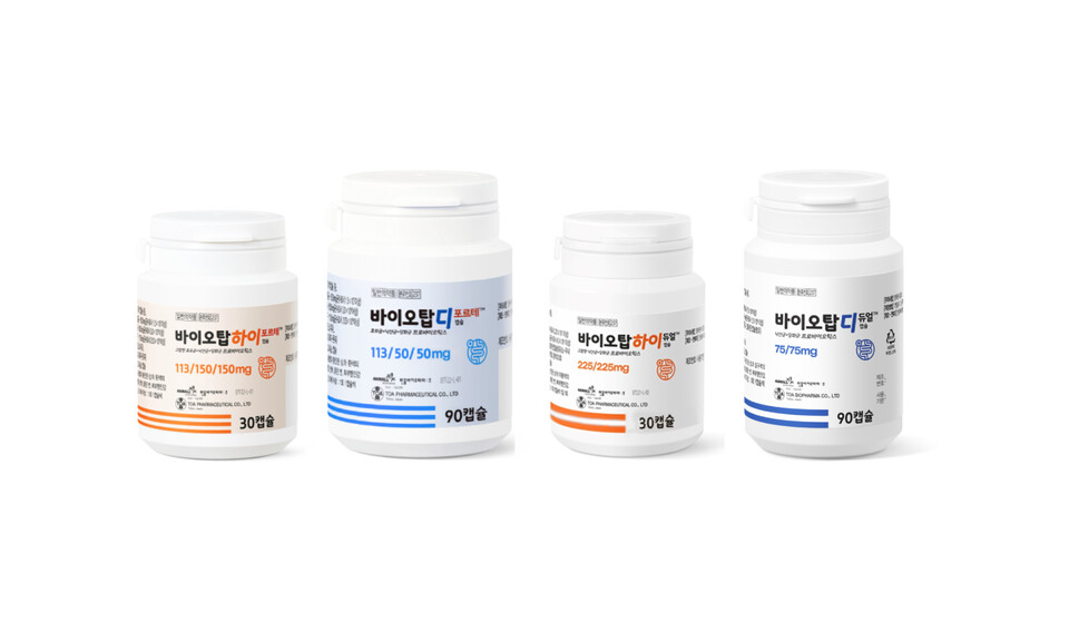 안전 바카라사이트 하이 포르테, 디 포르테, 하이 듀얼, 디 듀얼 안전 바카라사이트 시리즈 (출처 : 한올바이오파마)