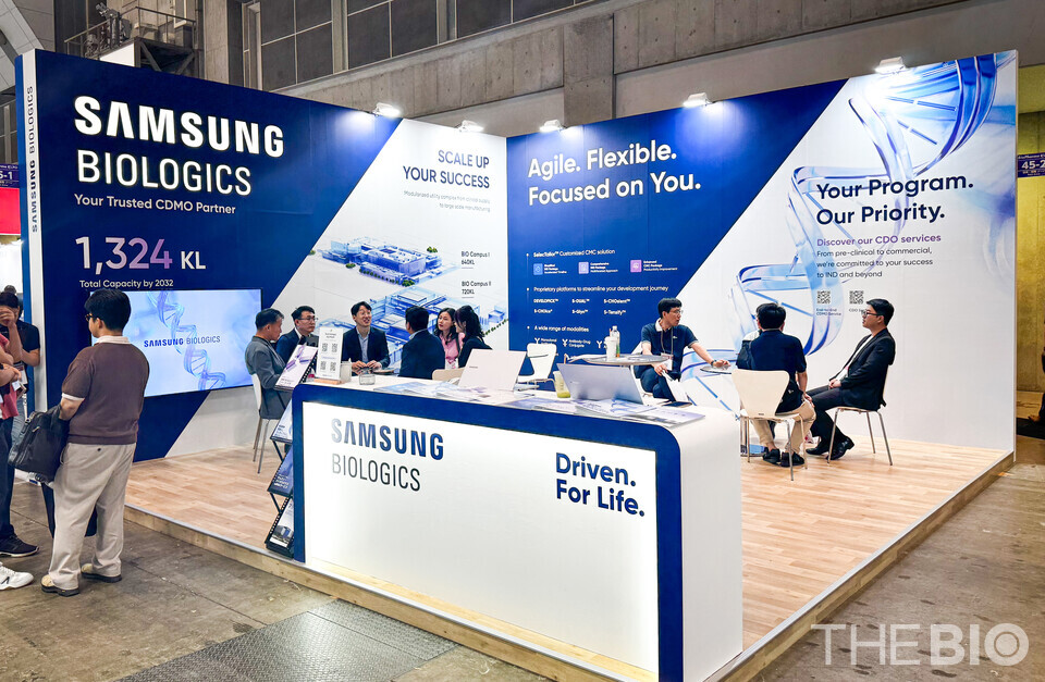 인터넷 바카라사이트 Biologics’ booth at ‘Interphex Week Tokyo 2024’ held in Tokyo, Japan, in June 2024 (Source: 인터넷 바카라사이트 Biologics)
