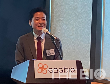 이희용 카지노 바카라 대표는 31일 서울 여의도 63빌딩에서 개최한 기자간담회에서 코스닥 시장 상장에 따른 중장기 성장 전략을 공개했다. (사진 : 유수인 기자)