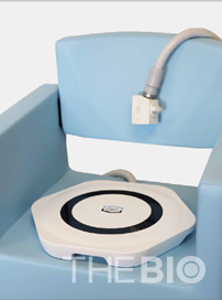 컴팩트-II에 결합해 사용 가능한 요·슬관절 치료용 H-액티베이터 트랜스듀서(H-Activator Transducer) 모습 (출처 : 스피드 바카라 사이트)