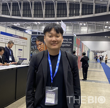 허남구 에임드바카라 토토 사이트 대표가 더바카라 토토 사이트와의 인터뷰에서 포즈를 취하고 있다. (사진 : 유수인 기자)