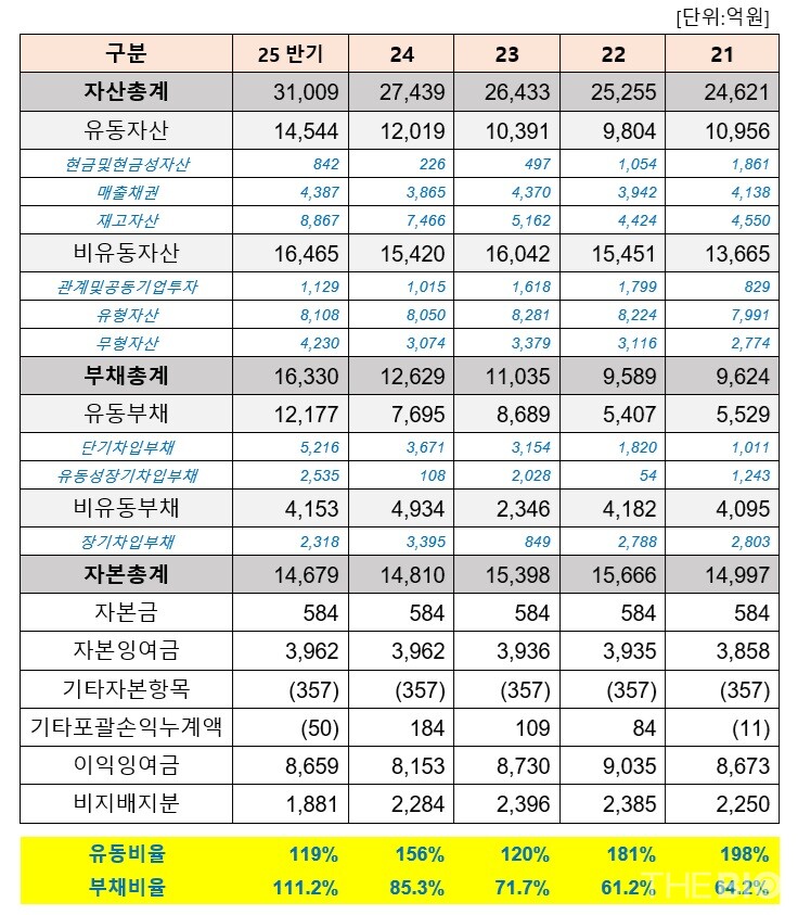 카지노사이트 바카라사이트녹십자 연도별 재무상태표 현황. 연결기준 (출처 : 더바이오 재구성)