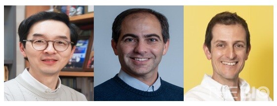 (사진 왼쪽부터) 김호진 국립암센터 신경과 교수, 마이클 리비(Michael Levy) 매사추세츠종합병원 교수, 프란시스코 퀸타나(Francisco J. Quintana) 하버드대 브리검여성병원 교수 (출처 : 국립암센터)