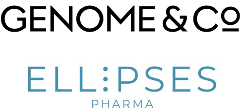 지놈앤컴퍼니 및 엘립시스파마 CI (출처 : 각사)