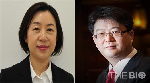 (写真左から)国立がん研究センター国際がん大学院保健AI学科のキ・モラン教授、韓国カトリック大学聖ビンセント病院小児科・青年科のキム・ジョンヒョン教授（出典：国立がん研究センター）