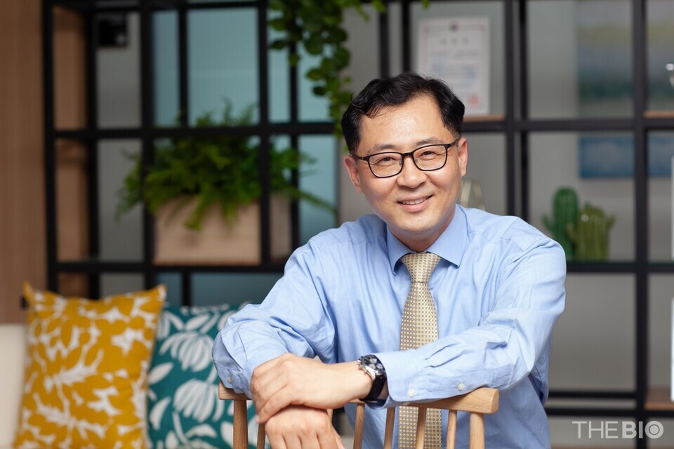 チョン・テヨン、Alteogen CEO兼社長。 (出典: オンラインカジノポーカーテオジェン)