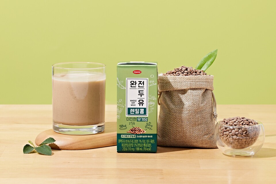 「完全豆乳濃厚レンズ豆無糖」の製品写真（出典：オンラインカジノ登録ボーナスミサイエンス）