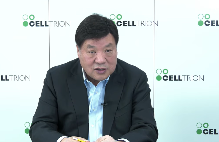 서정진 셀트리온그룹 회장이 지난해 11월 19일 오전 개최된 온라인 간담회에서 회사의 새로운 도약을 위한 구체적인 청사진을 제시했다. (출처 : 셀트리온 온라인 간담회 화면 캡처)