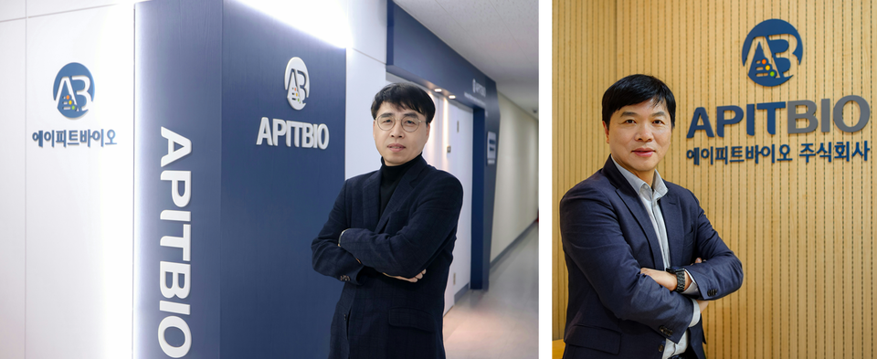 윤선주 에이피트바카라 토토 대표(왼쪽) 한용해 박사. (출처 : 에이피트바카라 토토)